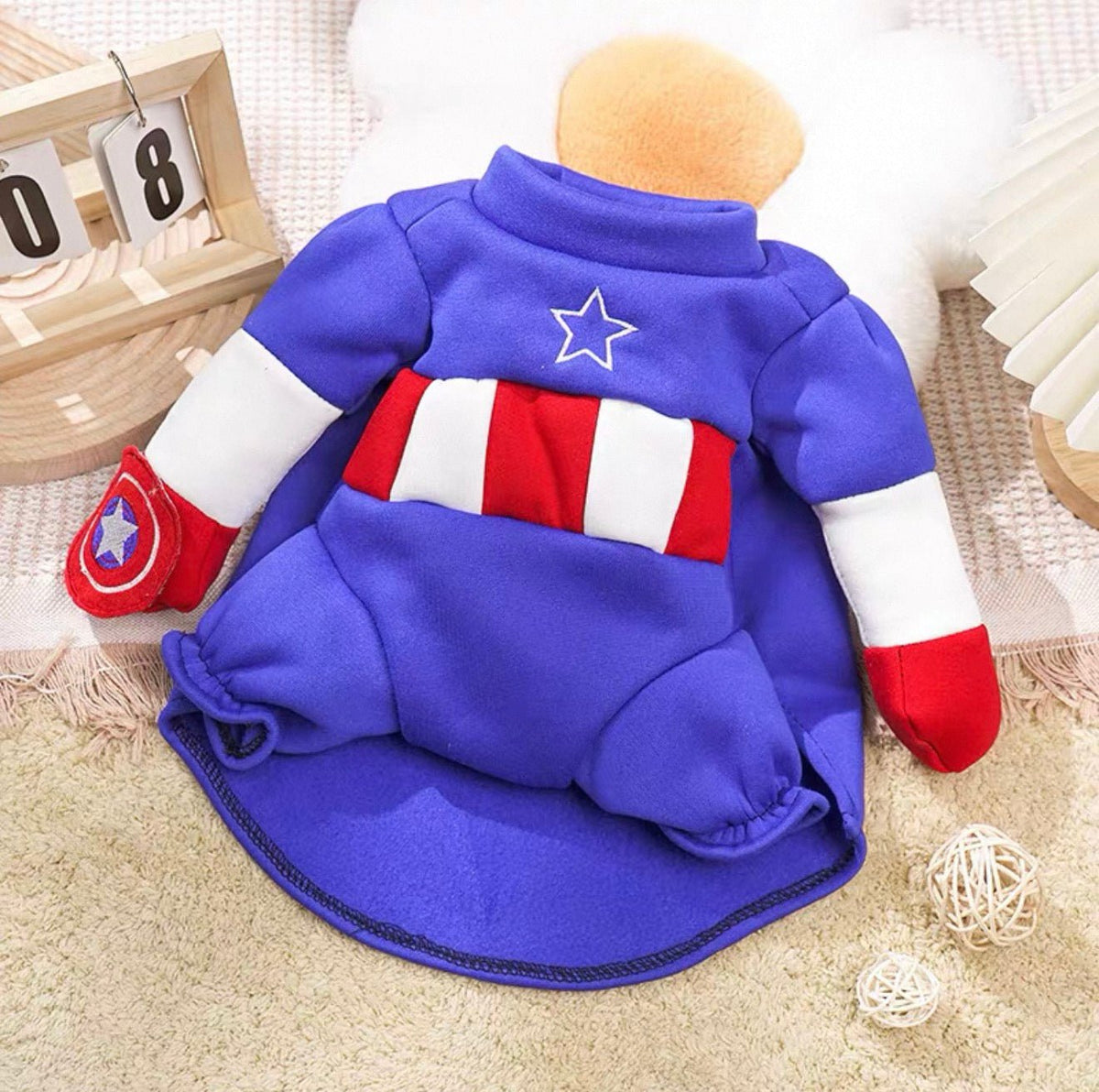 Captain USA Pet Costume - Always Whiskered