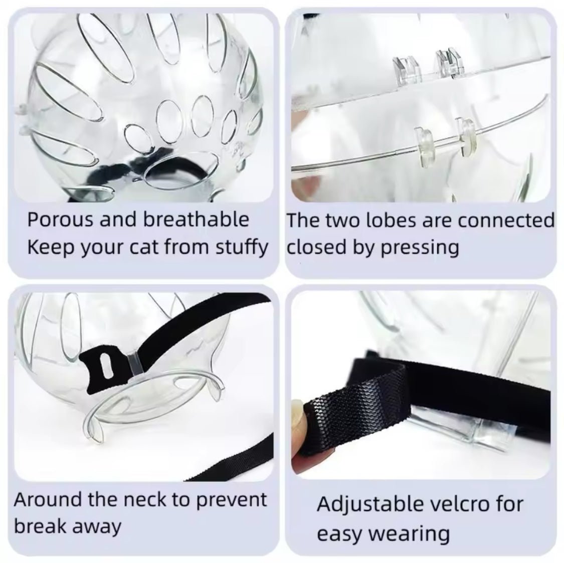 Cat Astronaut Grooming Muzzle - Always Whiskered