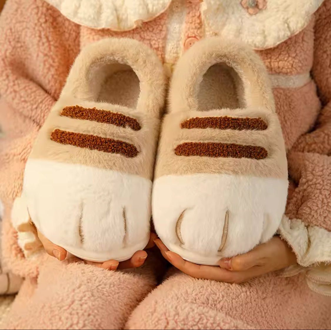 Cat Paw Room Slippers - Always Whiskered