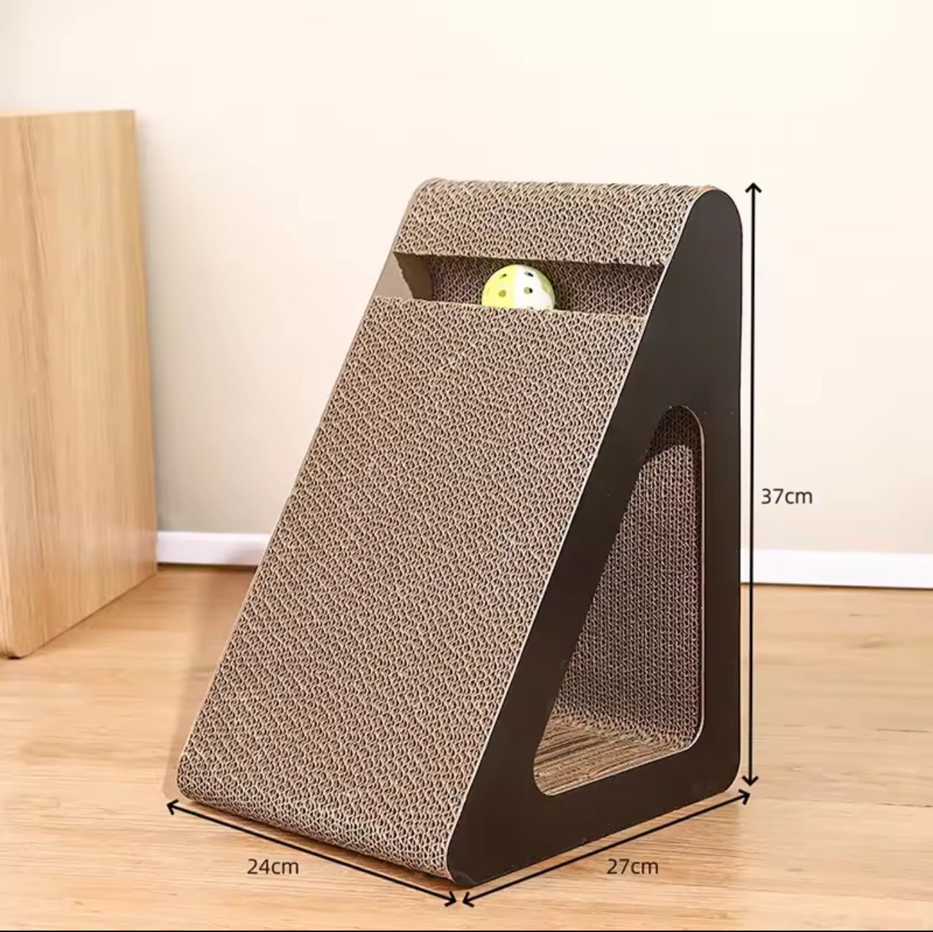 Cat Scratcher with Ball - Always Whiskered