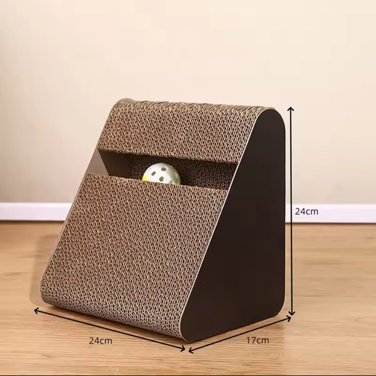 Cat Scratcher with Ball - Always Whiskered