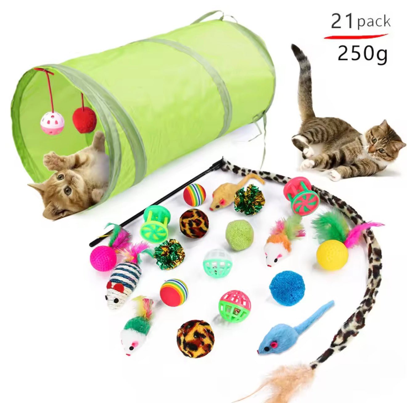 Cat Toys Bundle - Always Whiskered