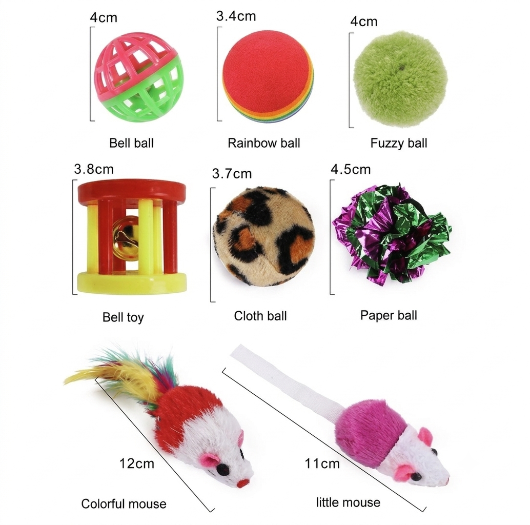 Cat Toys Bundle - Always Whiskered