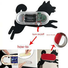 Cat Wall Night Light - Always Whiskered