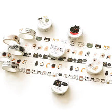 Cat Washi Adhesive Tape (pack of 2) - Always Whiskered