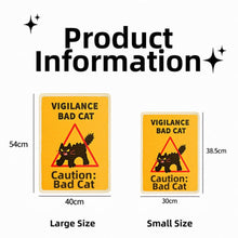 Caution: Bad Cat Scratch Pad - Always Whiskered