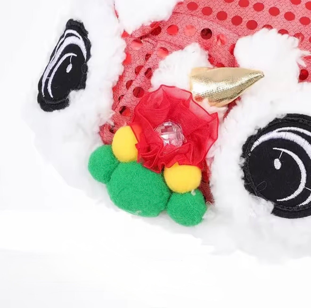 Chinese Lion Dance Pet Costume - Always Whiskered