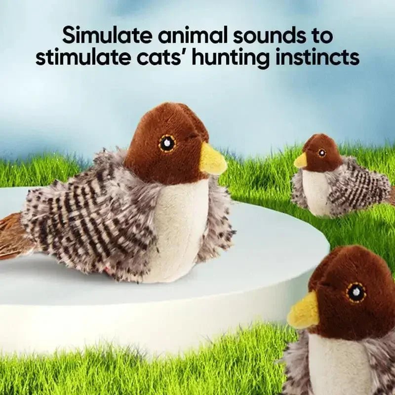 Chirpy Bird Toy - Always Whiskered
