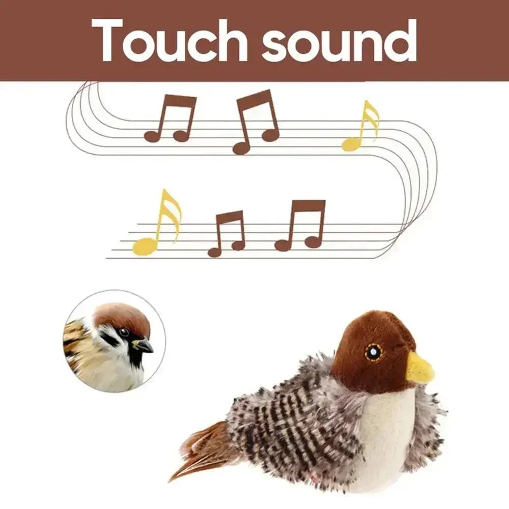 Chirpy Bird Toy - Always Whiskered
