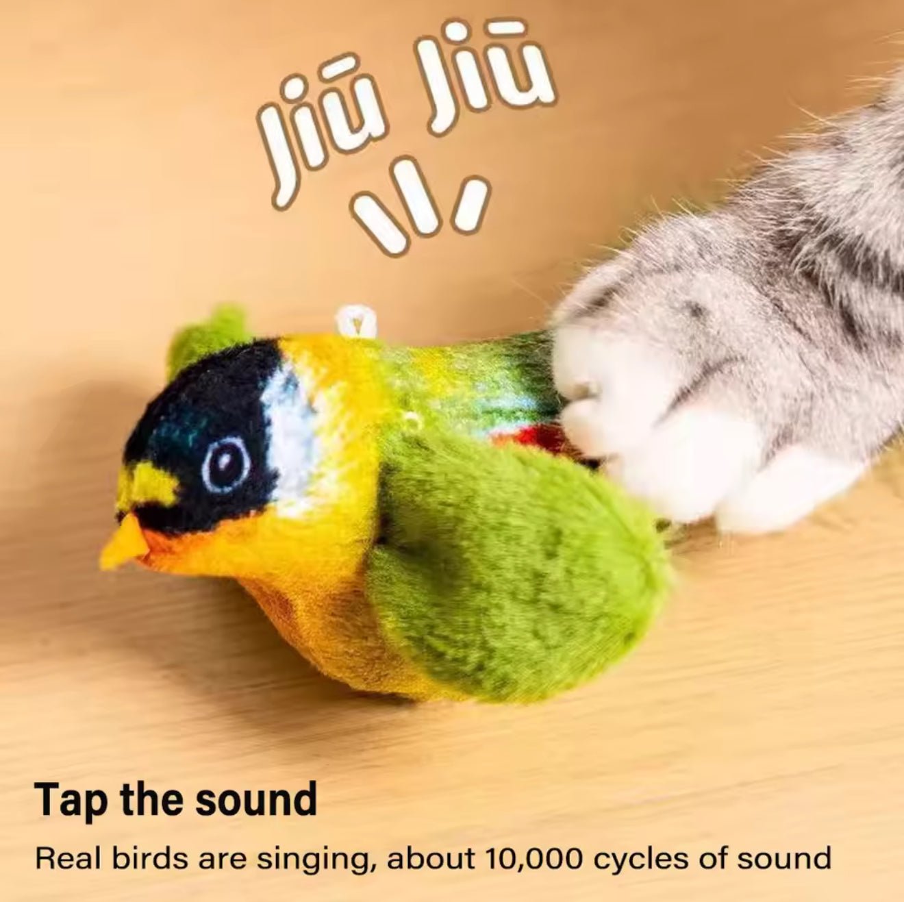 Chirpy Fly Bird Cat Toy - Always Whiskered