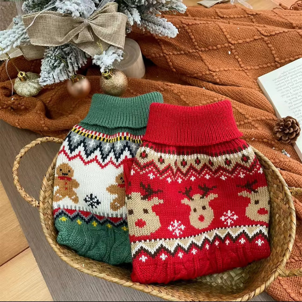 Christmas Pet Sweater - Always Whiskered