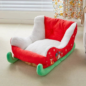 Christmas Sleigh Pet Bed - Always Whiskered