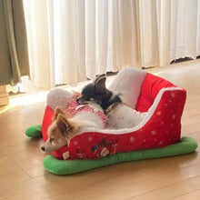 Christmas Sleigh Pet Bed - Always Whiskered