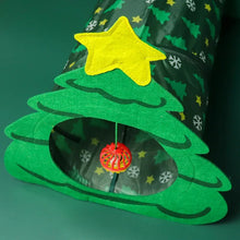Christmas Tree Cat Tunnel - Always Whiskered