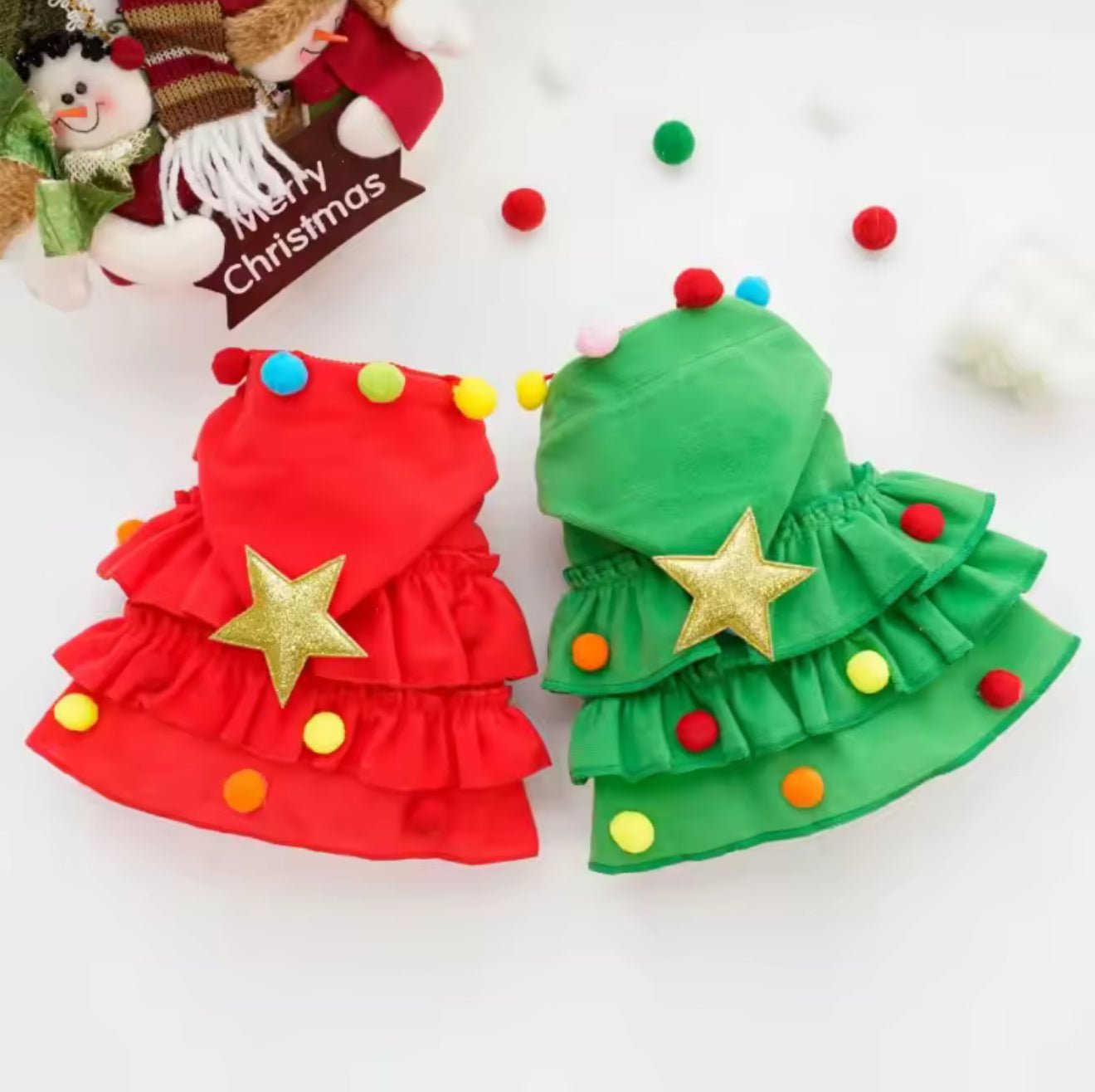 Christmas Tree Pet Costume - Always Whiskered