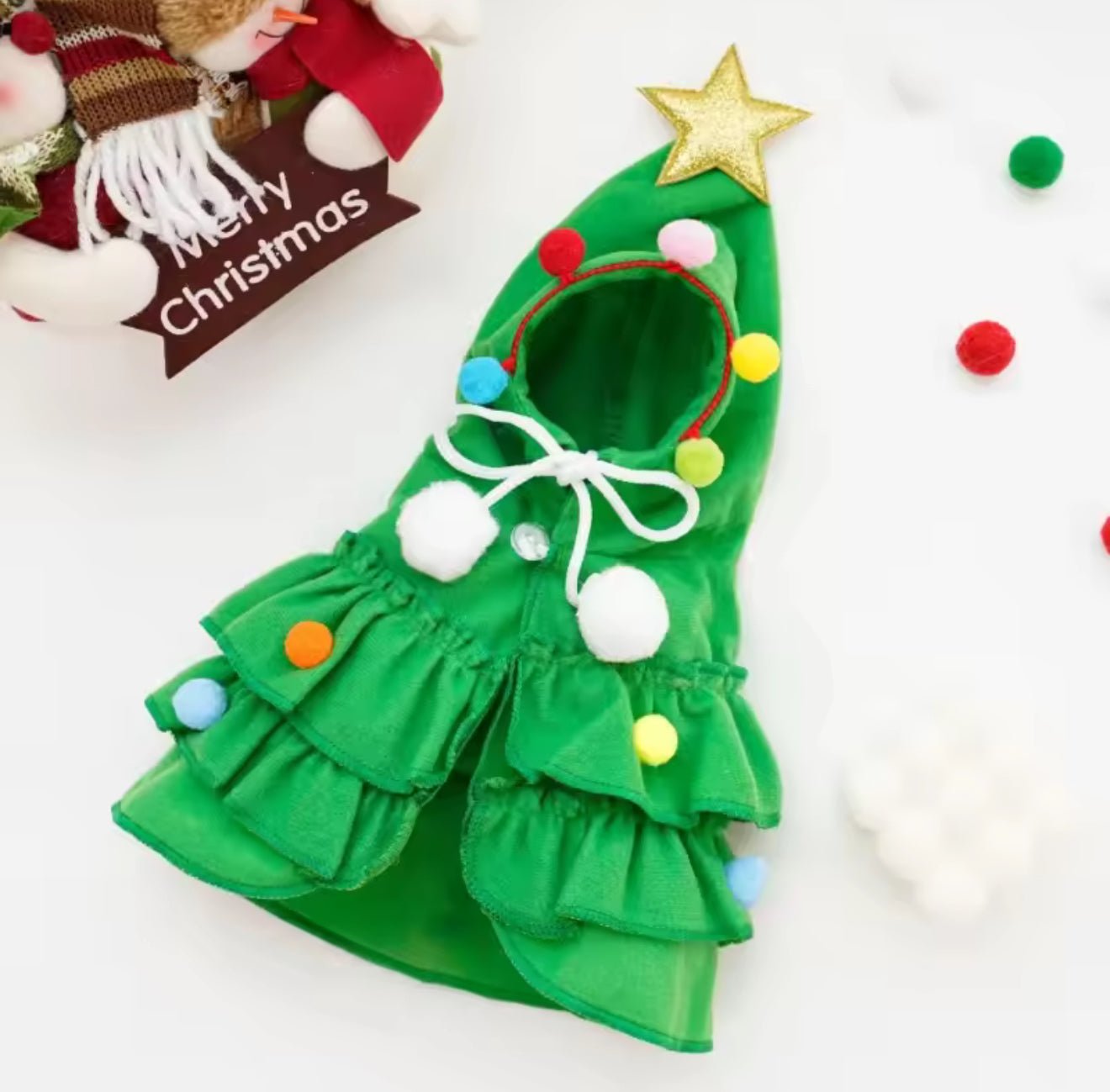 Christmas Tree Pet Costume - Always Whiskered