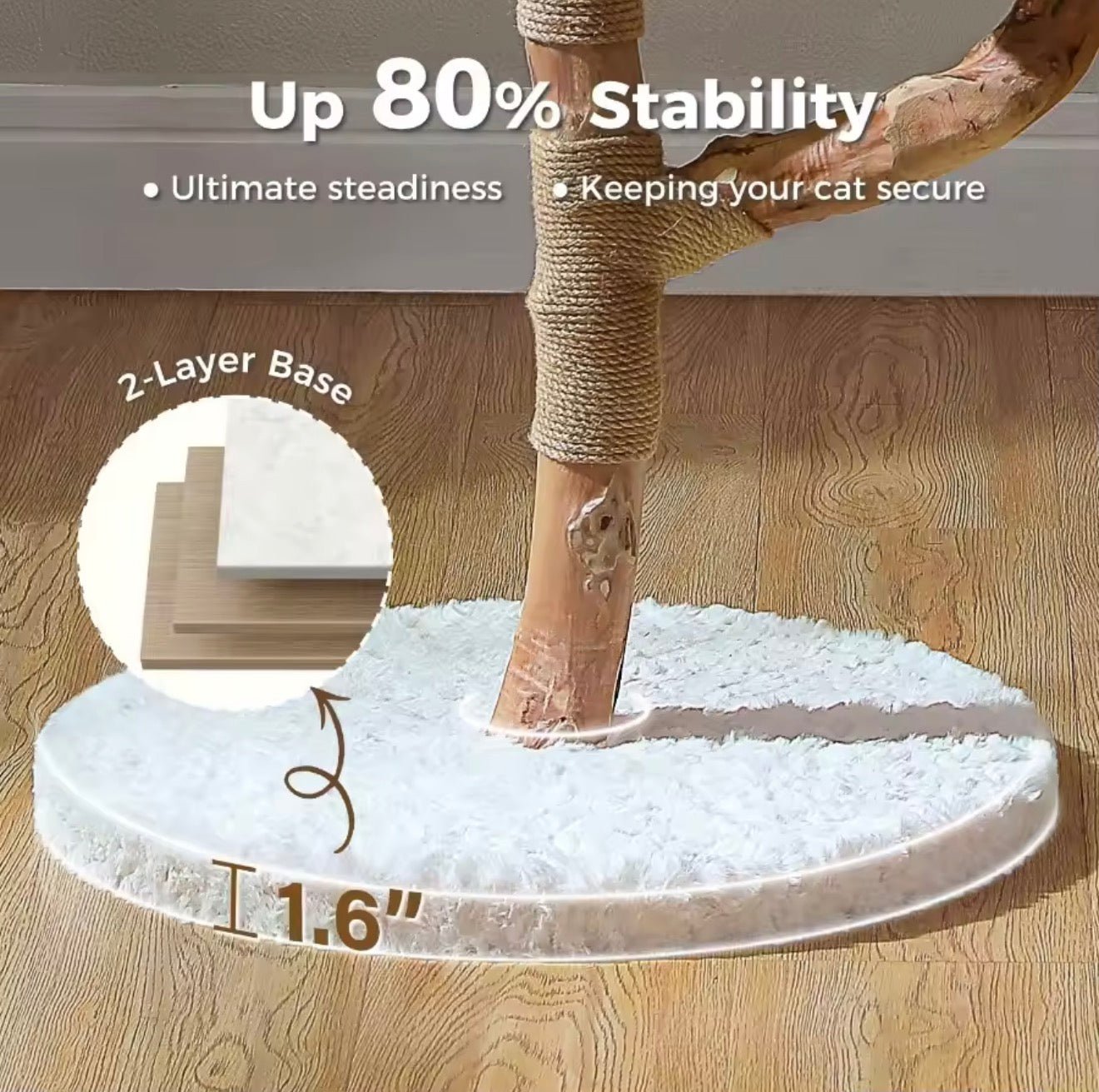 Cloud Blossom Cat Tree - Always Whiskered