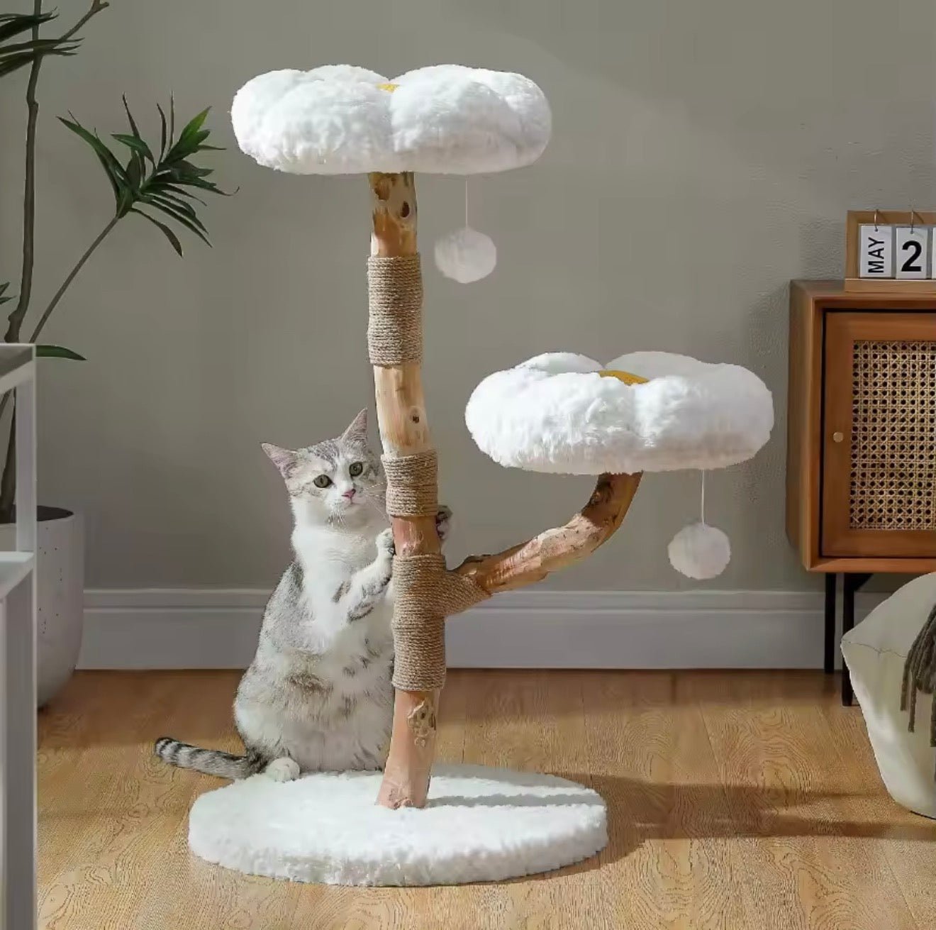Cloud Blossom Cat Tree - Always Whiskered