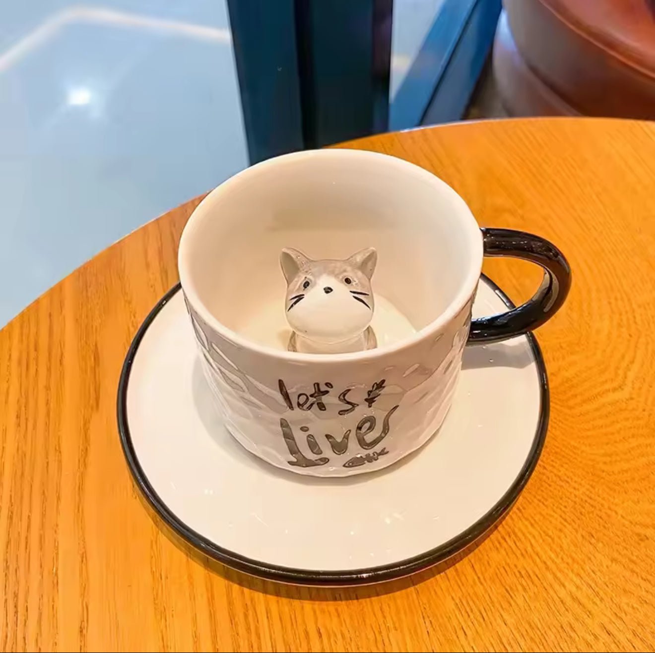 Coffee & Cat Mug Magic Mug - Always Whiskered