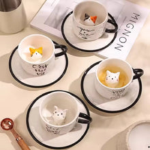 Coffee & Cat Mug Magic Mug - Always Whiskered