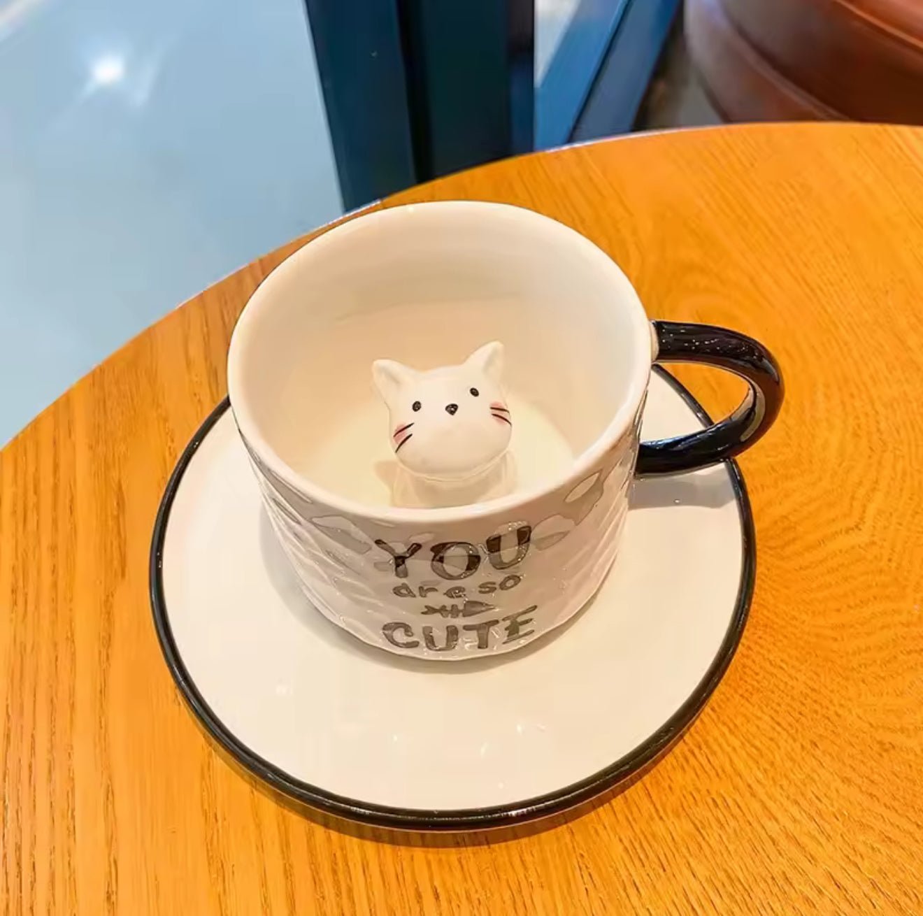 Coffee & Cat Mug Magic Mug - Always Whiskered