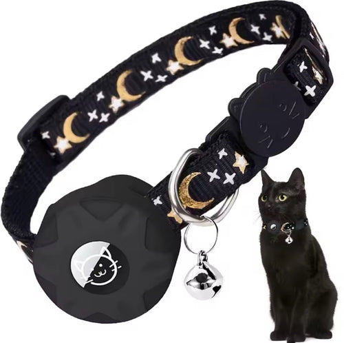 Cosmic AirTag Cat Collar - Always Whiskered
