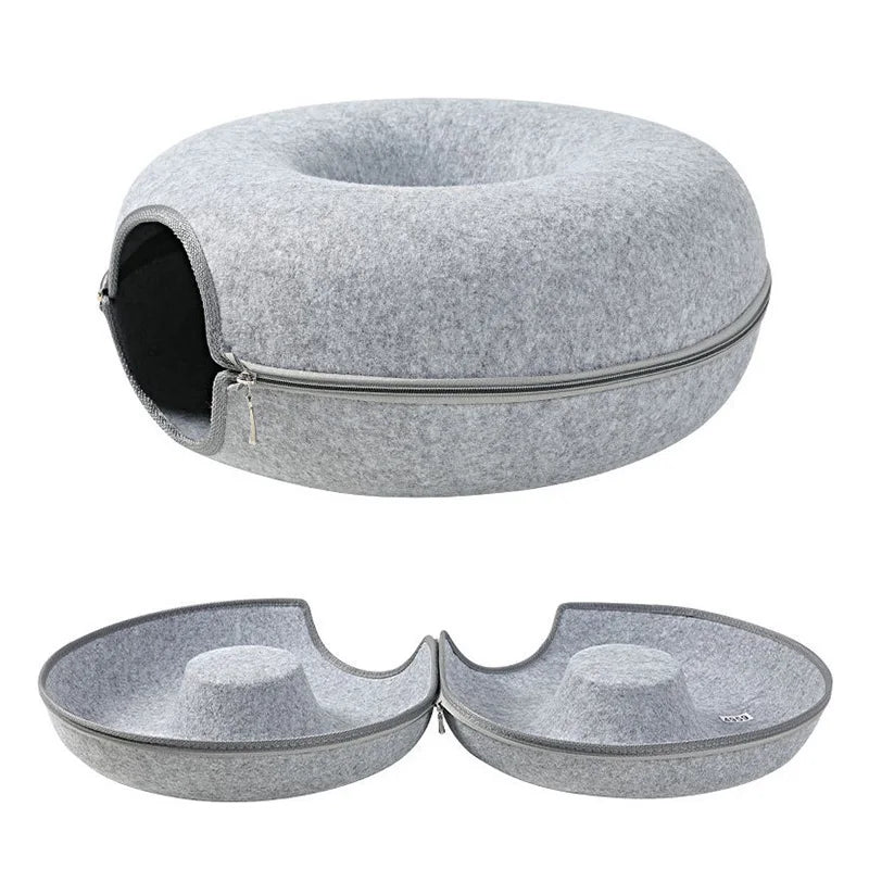 Donut Cat Cave - Always Whiskered