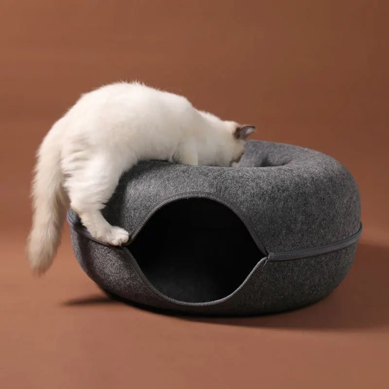 Donut Cat Cave - Always Whiskered