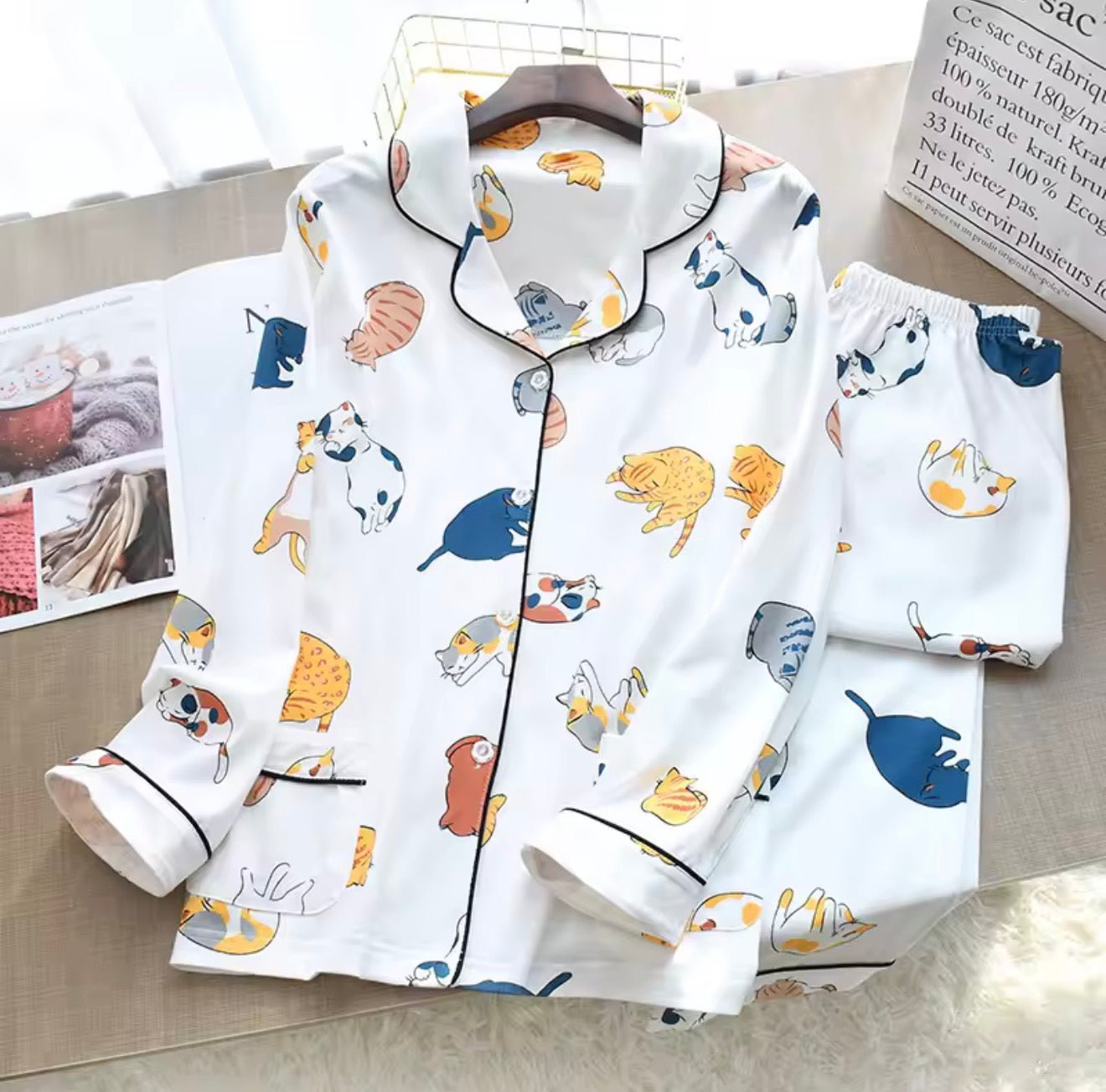 Feline Ladies Sleepwear - Always Whiskered