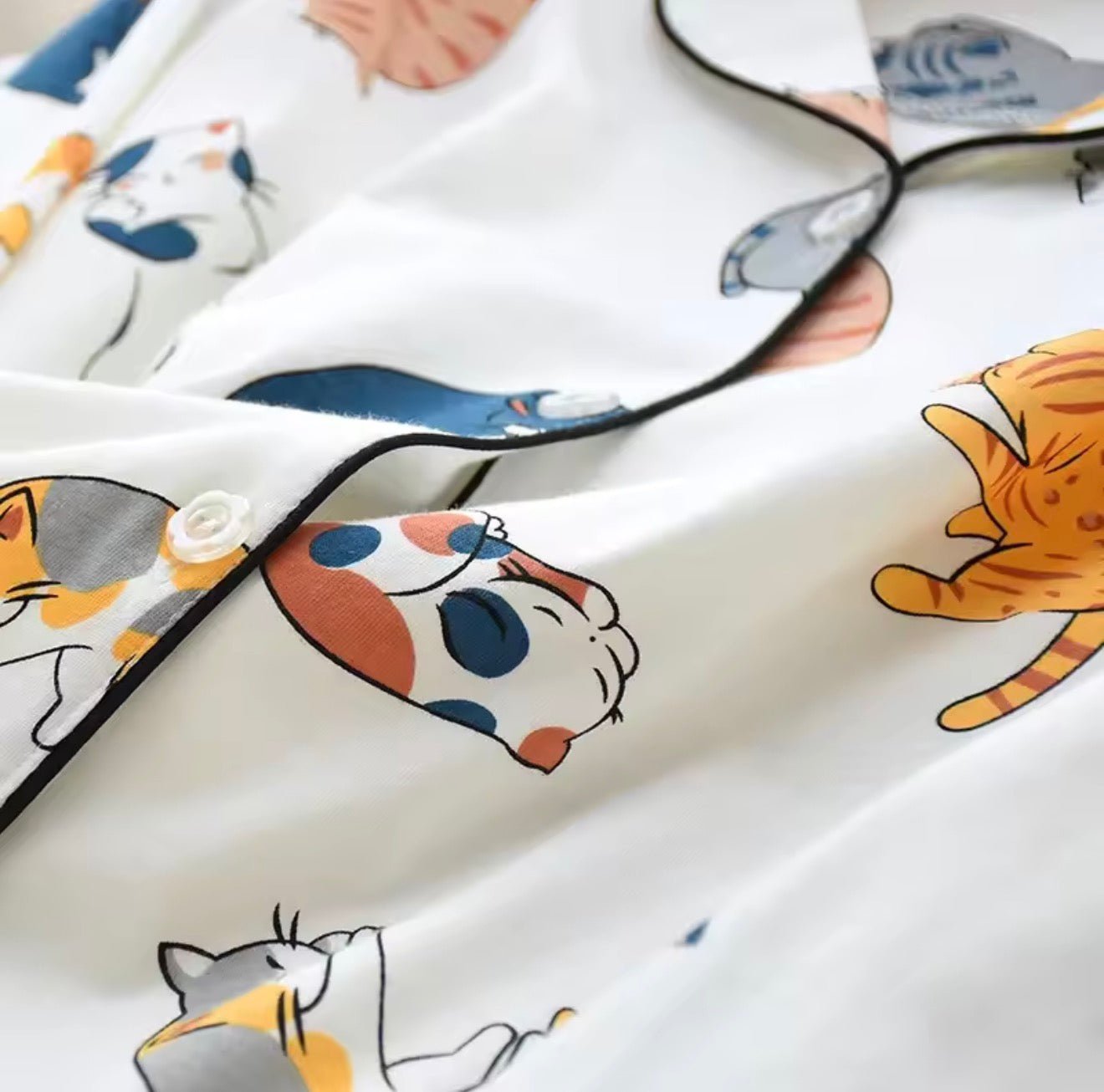 Feline Ladies Sleepwear - Always Whiskered