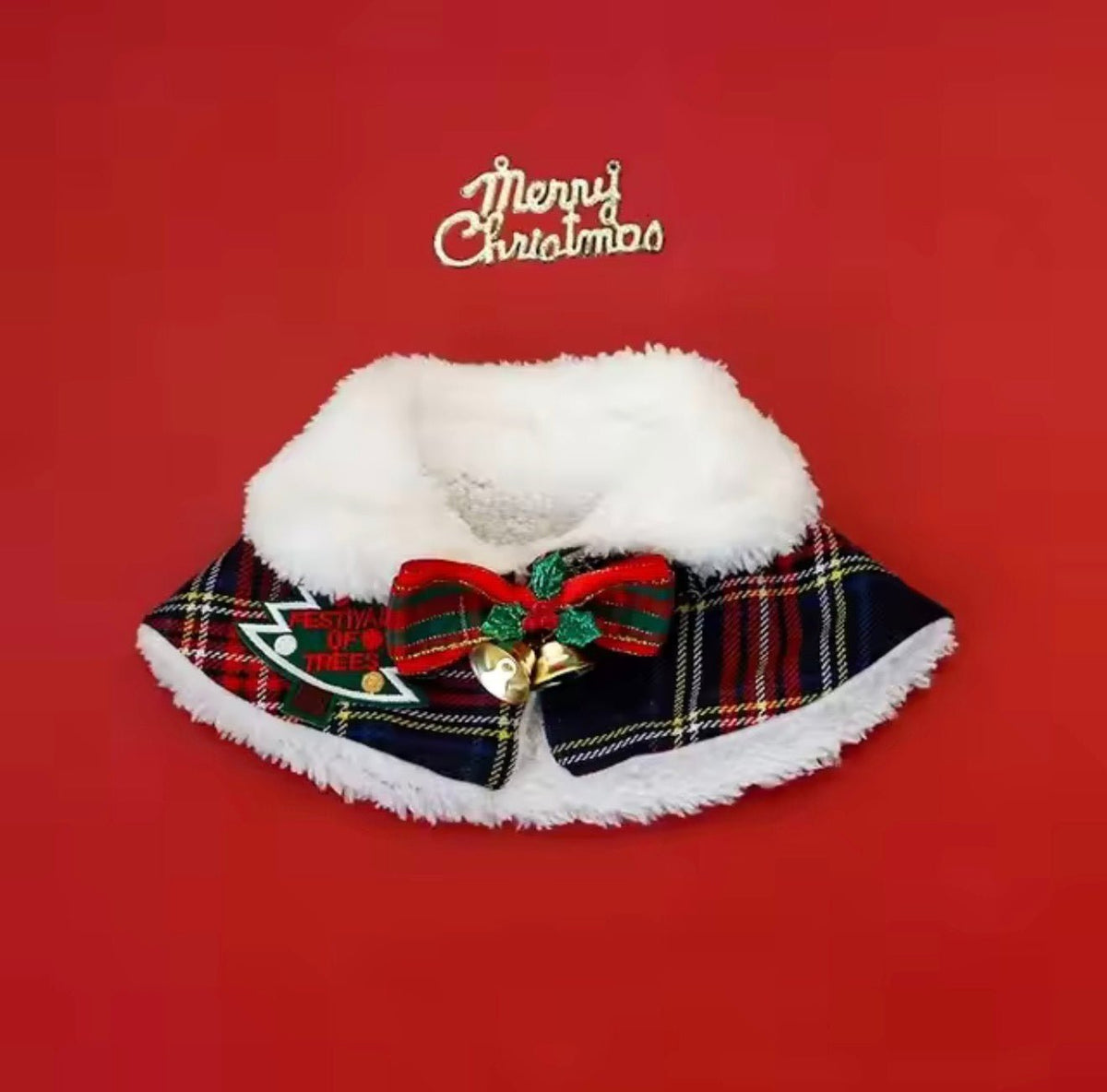 Festive Plaid Pet Set - Always Whiskered