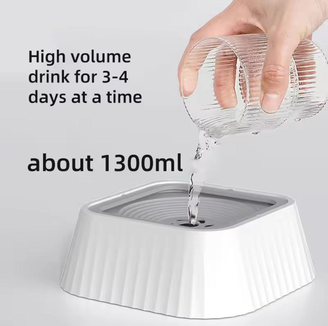 Float No - Wet - Mouth Water Bowl - Always Whiskered