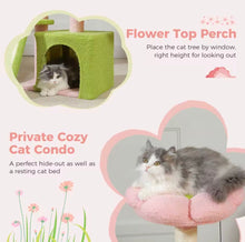 Flower Power Cat Tree - Always Whiskered