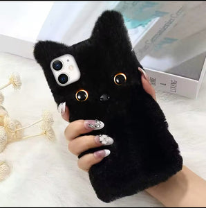 Fluffy Meow iPhone Case 6,7,8,X,11,12,13,14,15 series - Always Whiskered