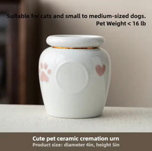 Forever in My Heart Custom Photo Pet Urn - Always Whiskered