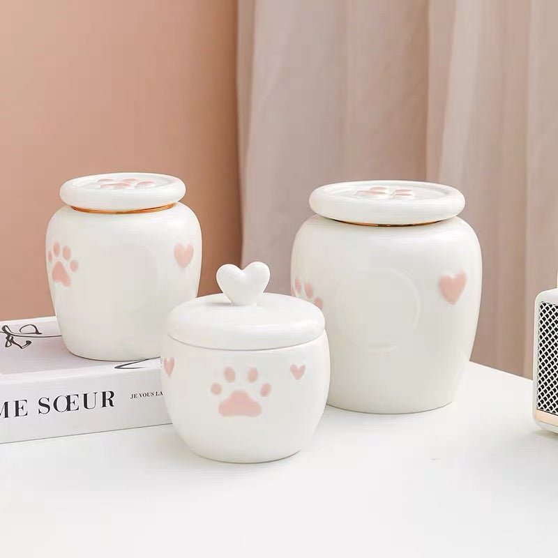 Forever in My Heart Custom Photo Pet Urn - Always Whiskered