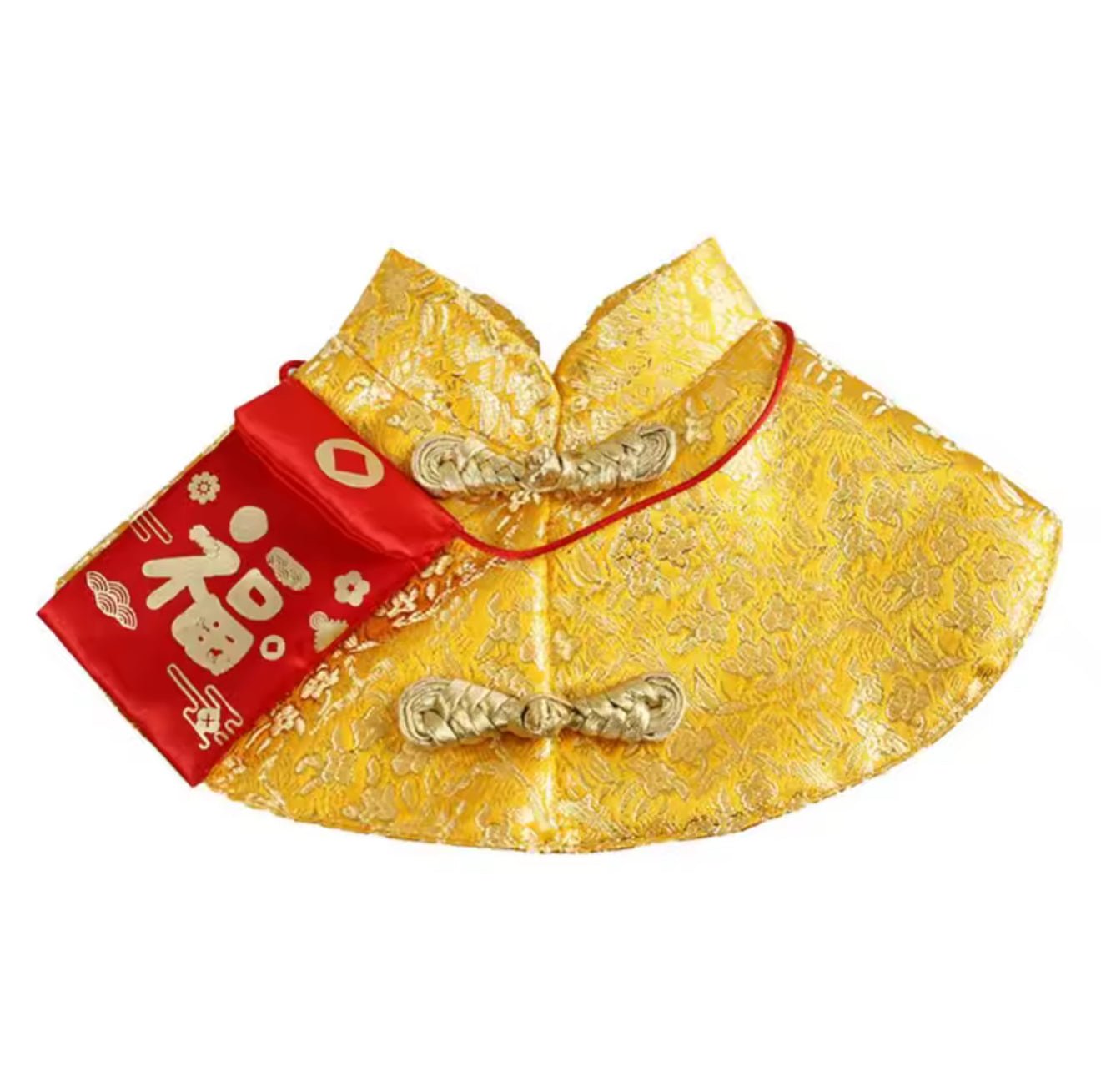Fortune Mandarin Collar - Always Whiskered