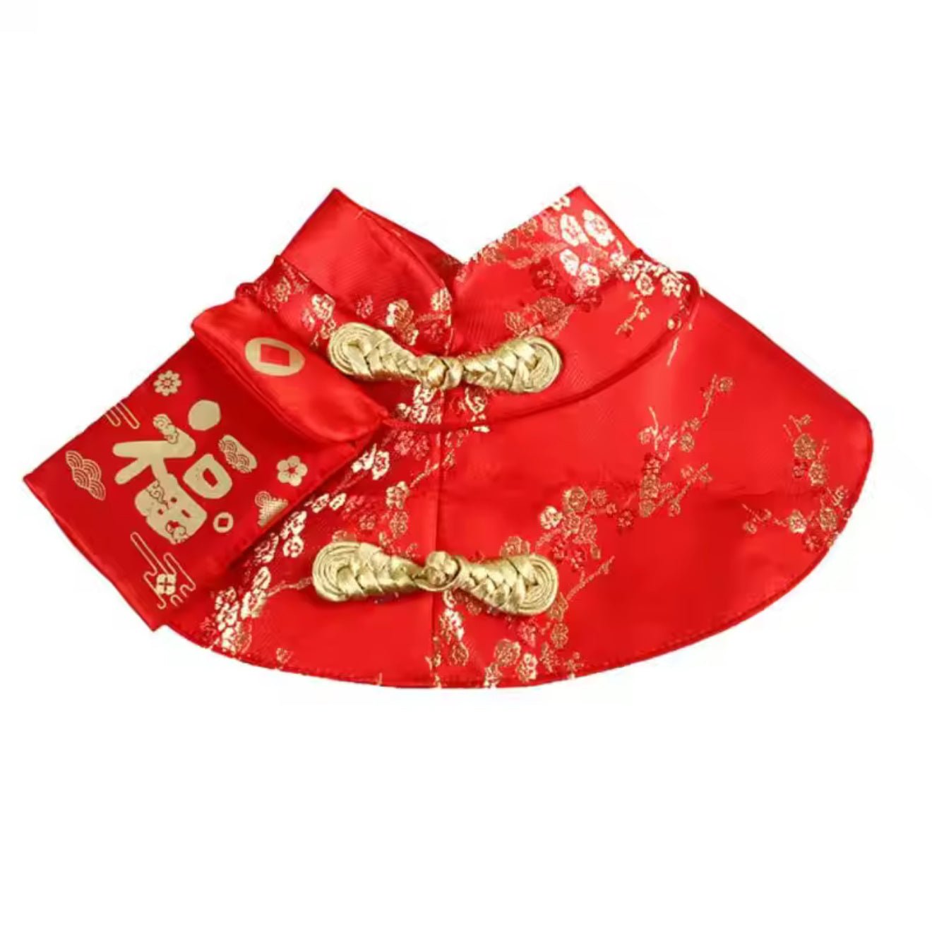 Fortune Mandarin Collar - Always Whiskered