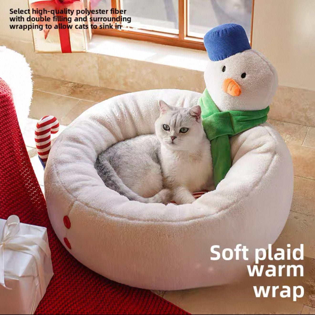 Frosty Snuggle Bed - Always Whiskered