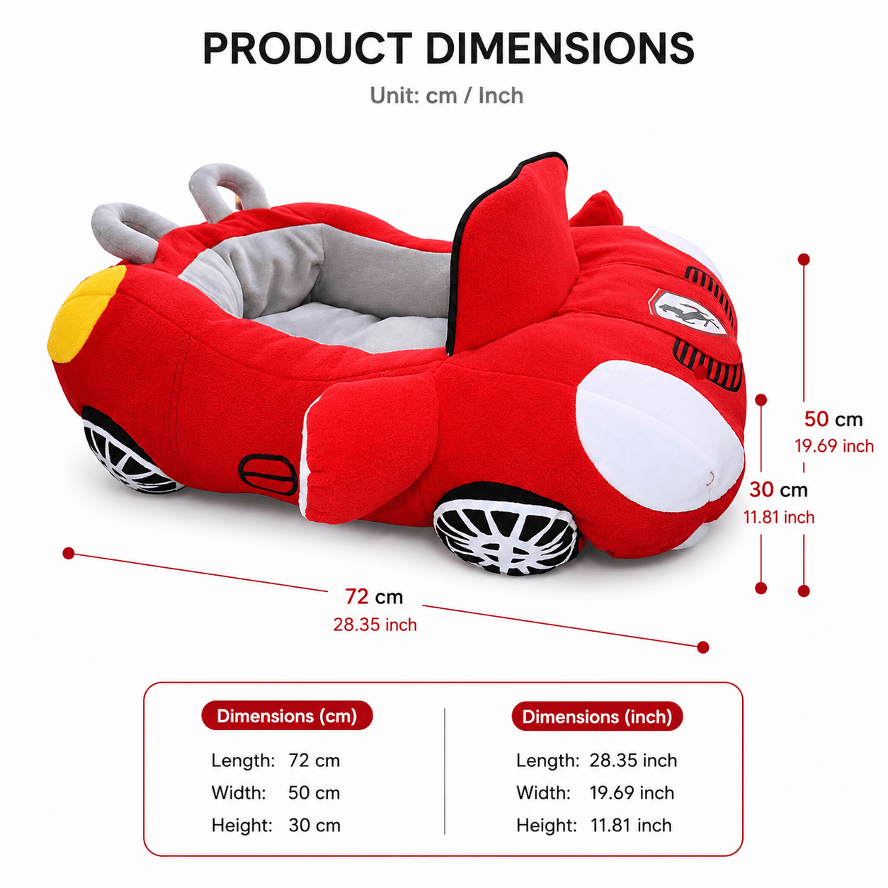 Furcedes Sports Car Bed - Always Whiskered
