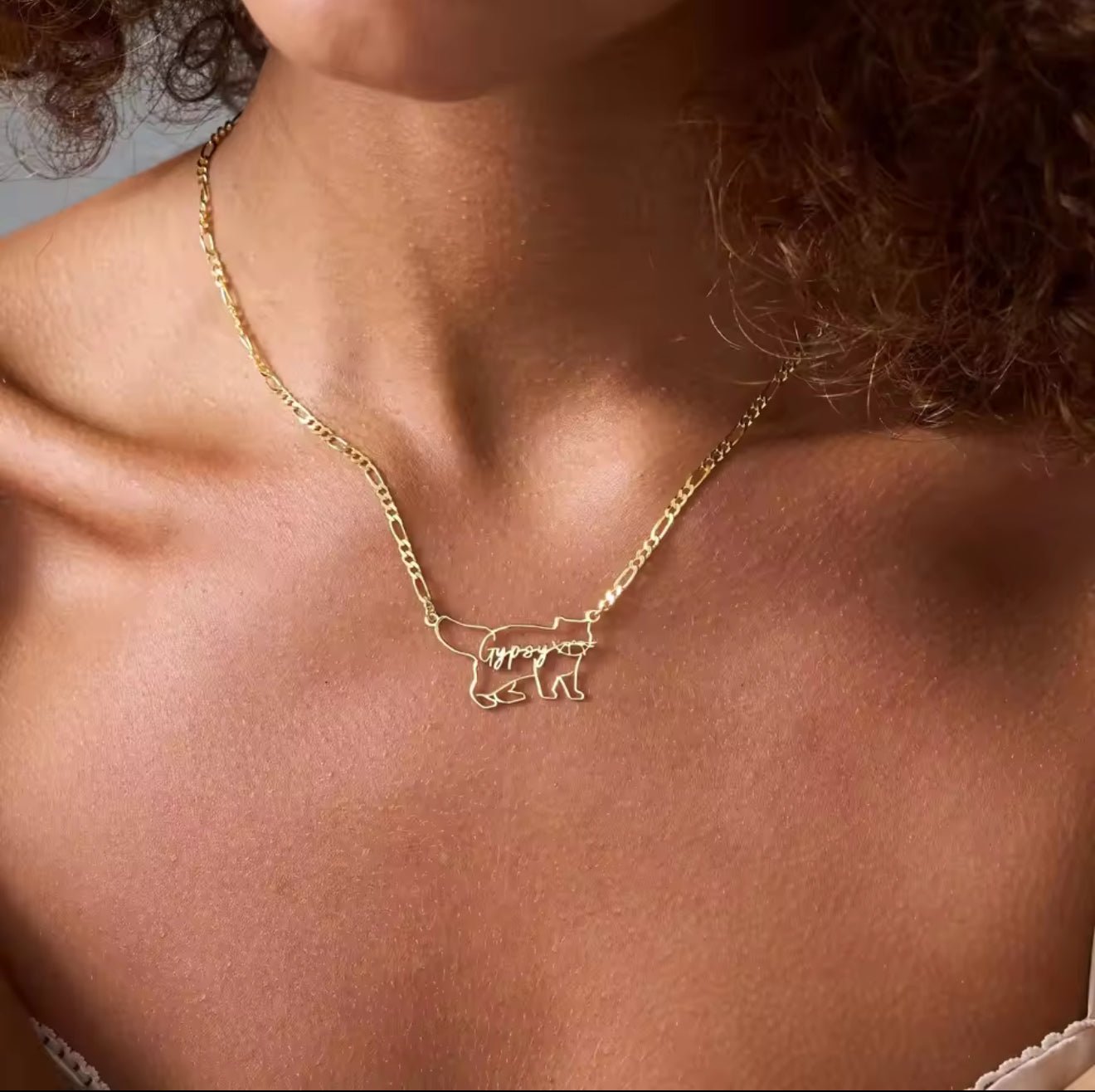 FurEver Yours Custom Necklace - Always Whiskered