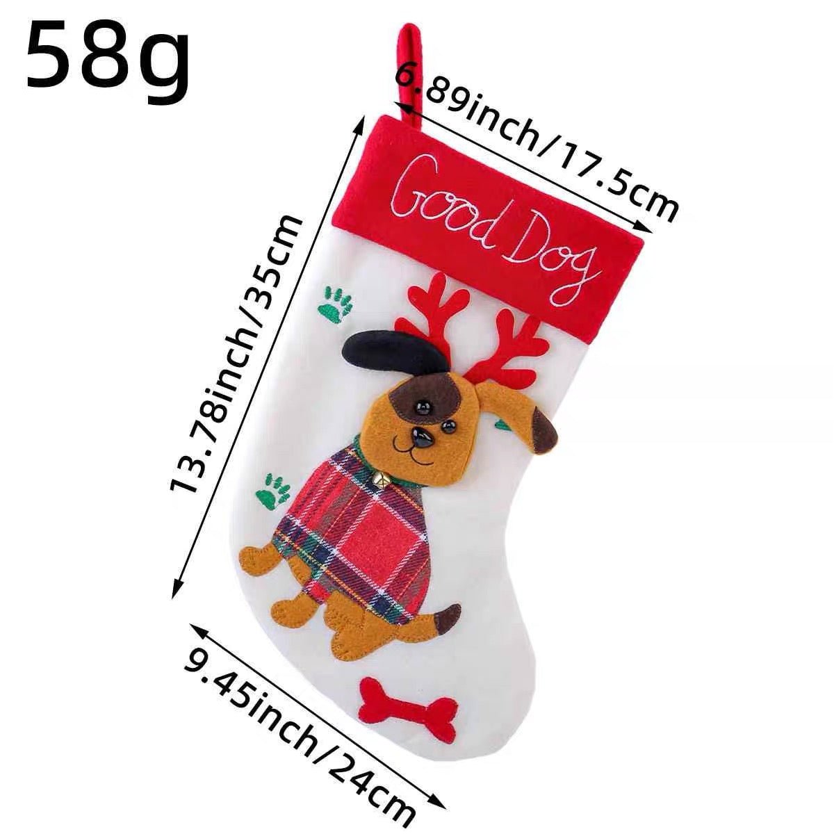 Good Kitty & Dog Christmas Stocking - Always Whiskered