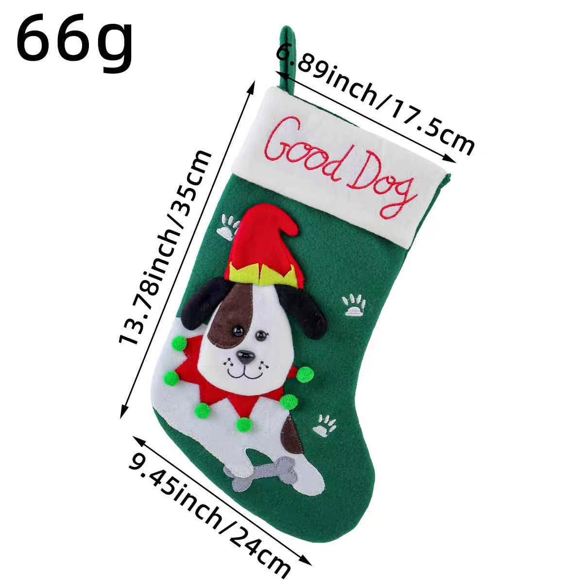 Good Kitty & Dog Christmas Stocking - Always Whiskered