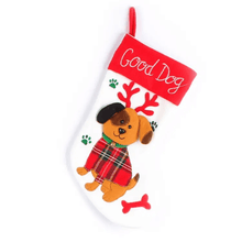 Good Kitty & Dog Christmas Stocking - Always Whiskered