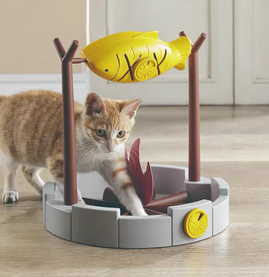 Grilled Fish Cat Treats Toy - Always Whiskered