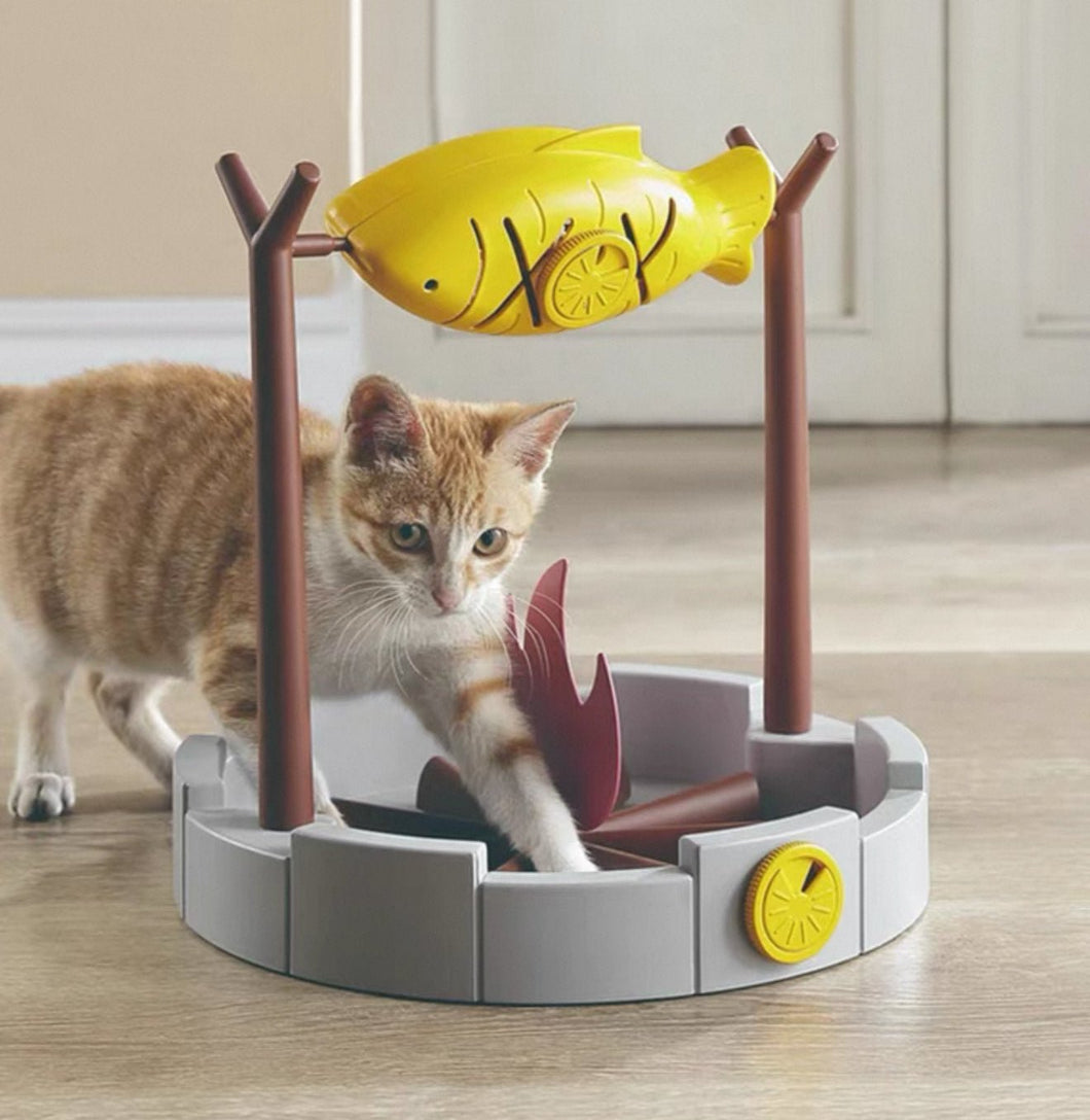 Grilled Fish Cat Treats Toy - Always Whiskered