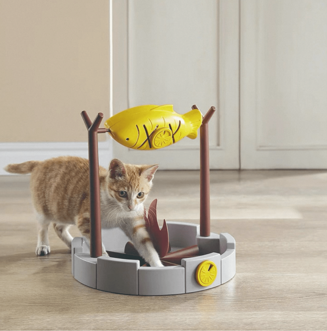 Grilled Fish Cat Treats Toy - Always Whiskered