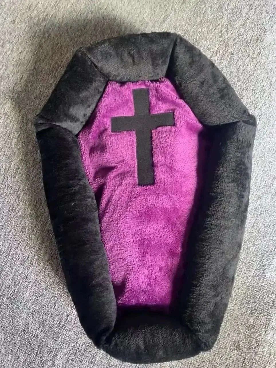 Halloween Casket Pet Bed - Always Whiskered
