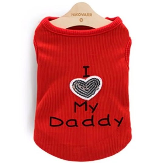 I Love My Mommy / Daddy Pet Tees - Always Whiskered