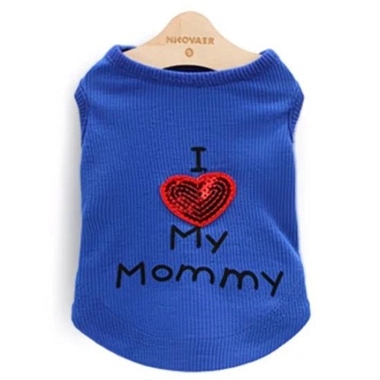 I Love My Mommy / Daddy Pet Tees - Always Whiskered